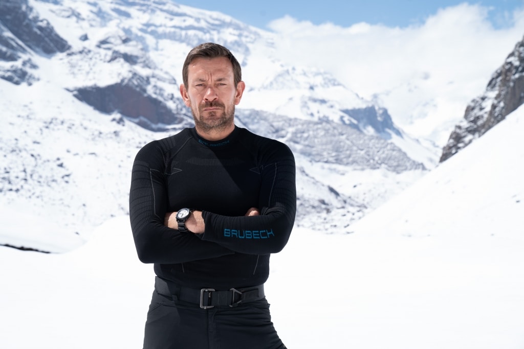 Ollie Ollerton in Chile filming series four of SAS who dares wins