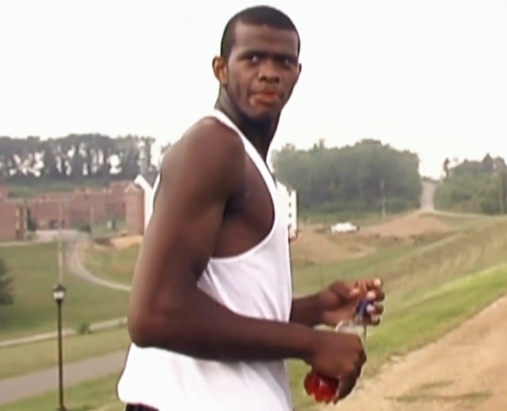 Basketball player Lenny Cook