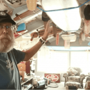 A man in his workshop