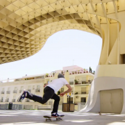 Skateboarding through Spain
