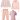 A style edit of 6 articles of men's clothing all in this season's (Spring/Summer) colour of pale pink.
