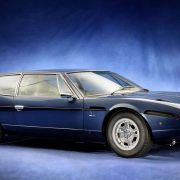 A blue Lamborghini Espada