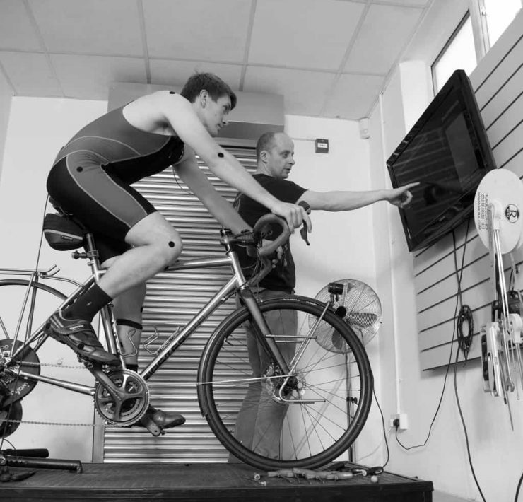 Bike fitting at Bike Science