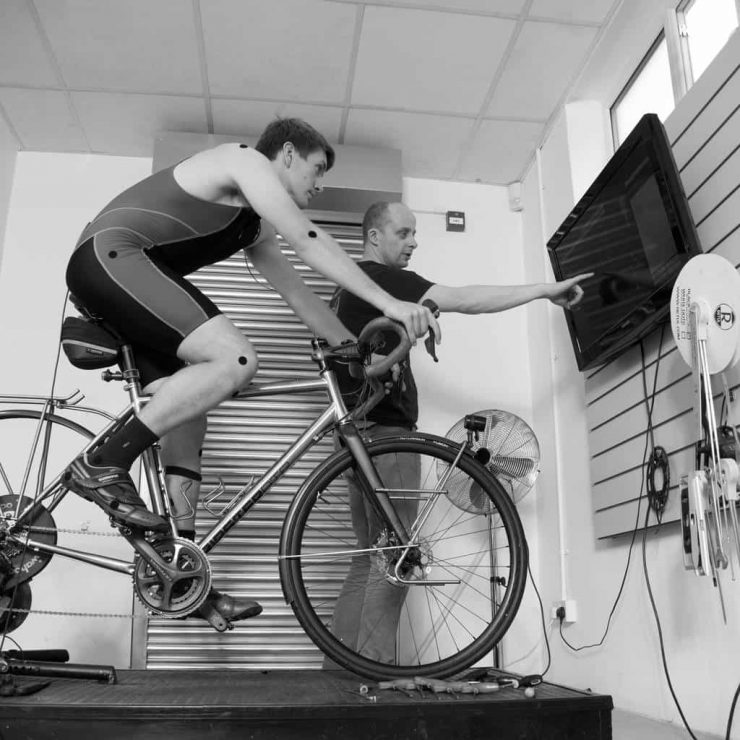 Bike fitting at Bike Science