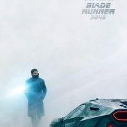 Blade Runner 2049 Poster with Ryan Gosling next to a futuristic car