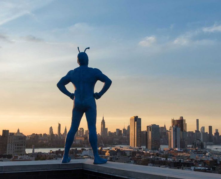 The Tick created by ben Edlund