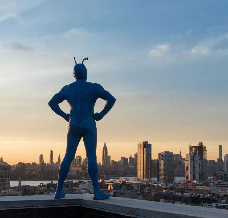 The Tick created by ben Edlund