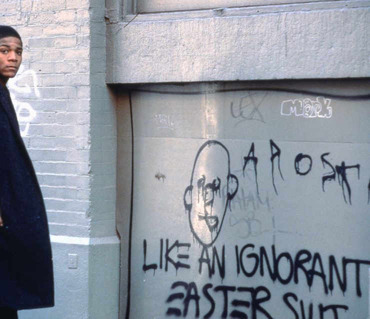 LIKE AN IGNORANT EASTER SUIT, Jean-Michel Basquiat on the set of Downtown 81, Edo Bertoglio ©New York Beat Film LLC