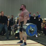 Eddie Hall with Arnie