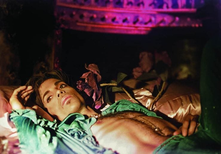 Steve Parke picture of Prince on a bed