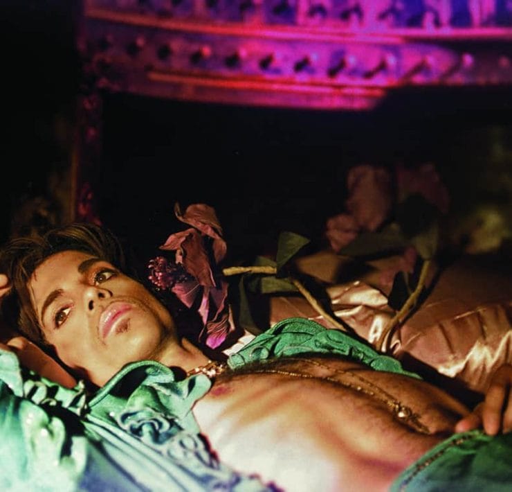 Steve Parke picture of Prince on a bed