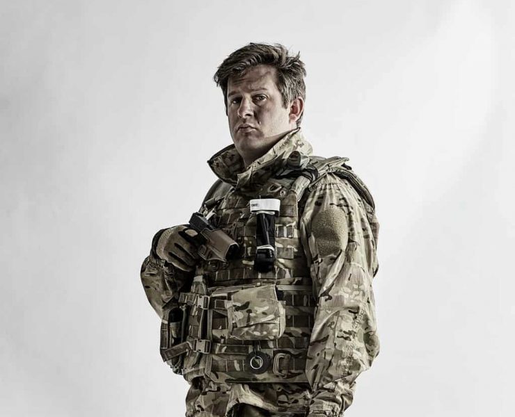 Bomb disposal expert Kim Hughes