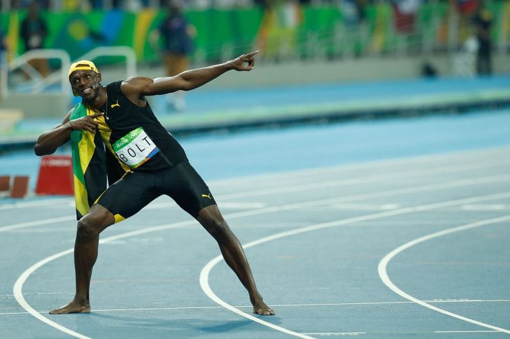 Usain Bolt at Rio 2016 Olympics