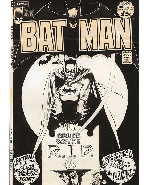 Batman comic from DC: Dawn of Super Heroes