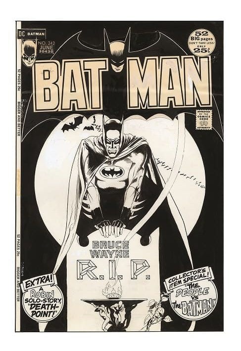 Batman comic from DC: Dawn of Super Heroes