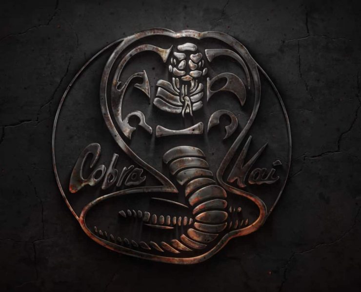 The cobra kai logo