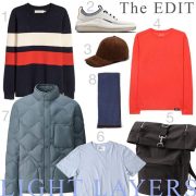 A selection of Spring style clothing for men