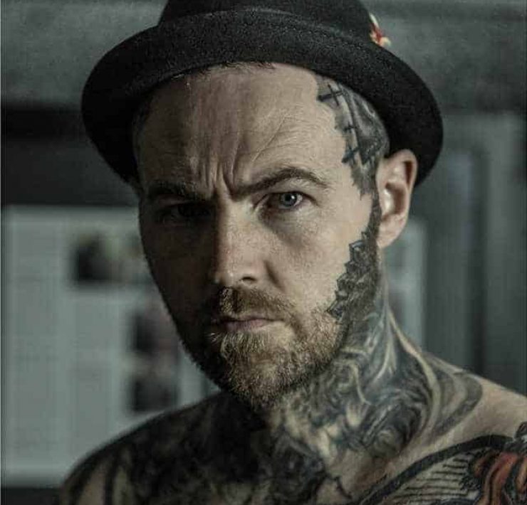 Tattooist Kevin Paul