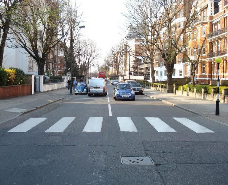 Abbey road zebra crossing