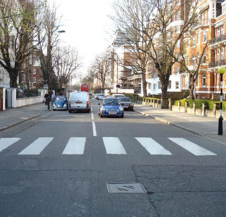 Abbey road zebra crossing
