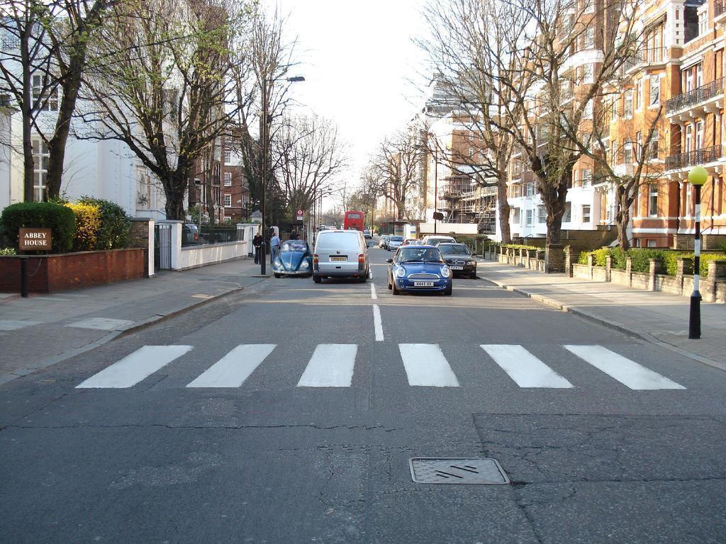 Abbey road zebra crossing