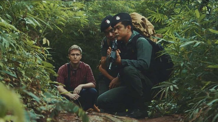 Journalist Patrick Win watching the war on drugs