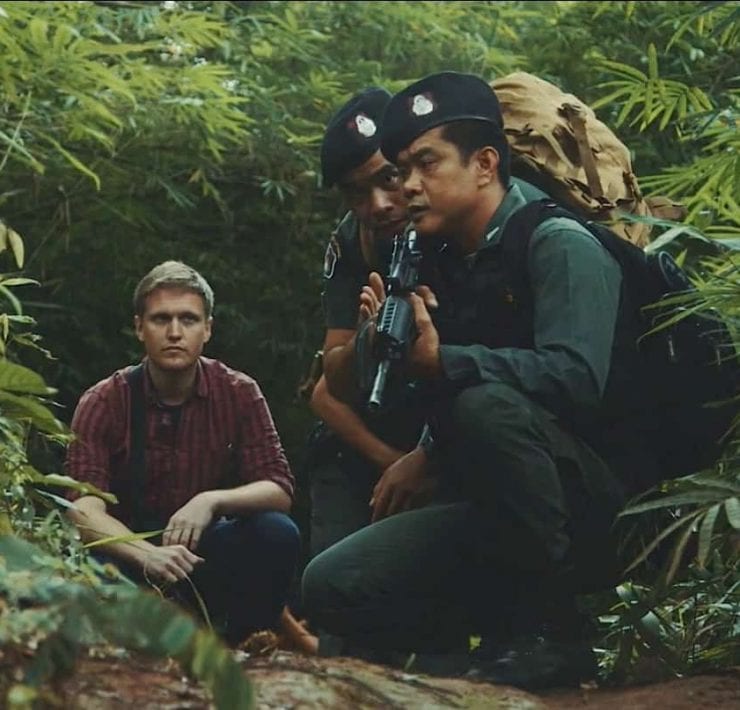 Journalist Patrick Win watching the war on drugs