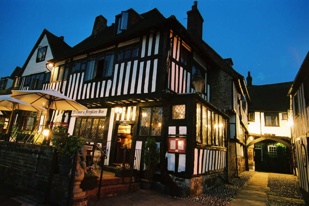 One of the most haunted pubs in Britain - The Mermaid Inn