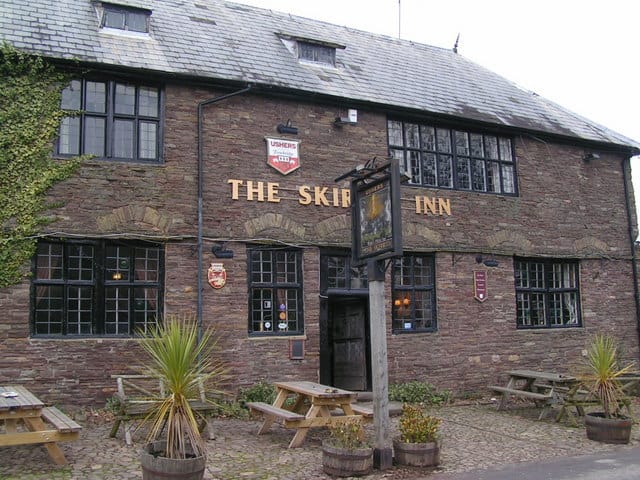 One of the most haunted pubs in Britain - The Skirrid Inn