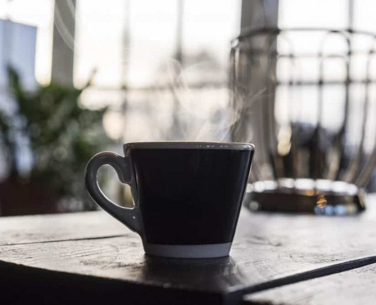 A cup of Bulletproof coffee