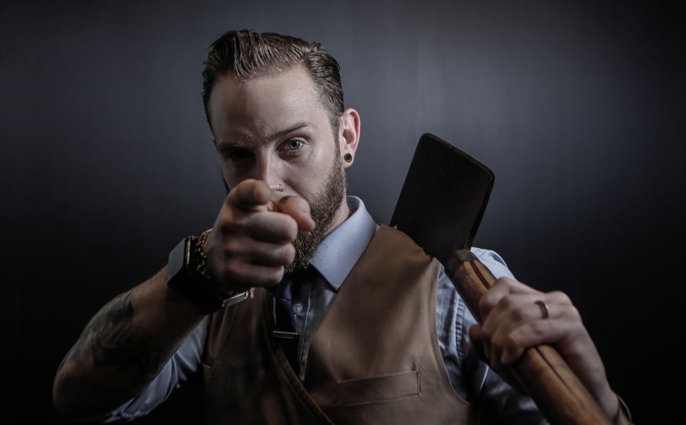 BBQ master Jonny Farrell