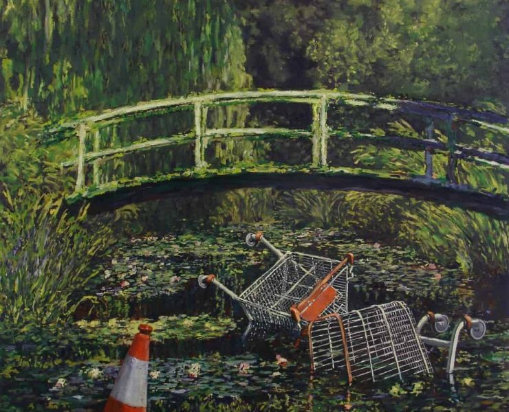 Show me the Monet from Banksy Greatest Hits: 2002-2008