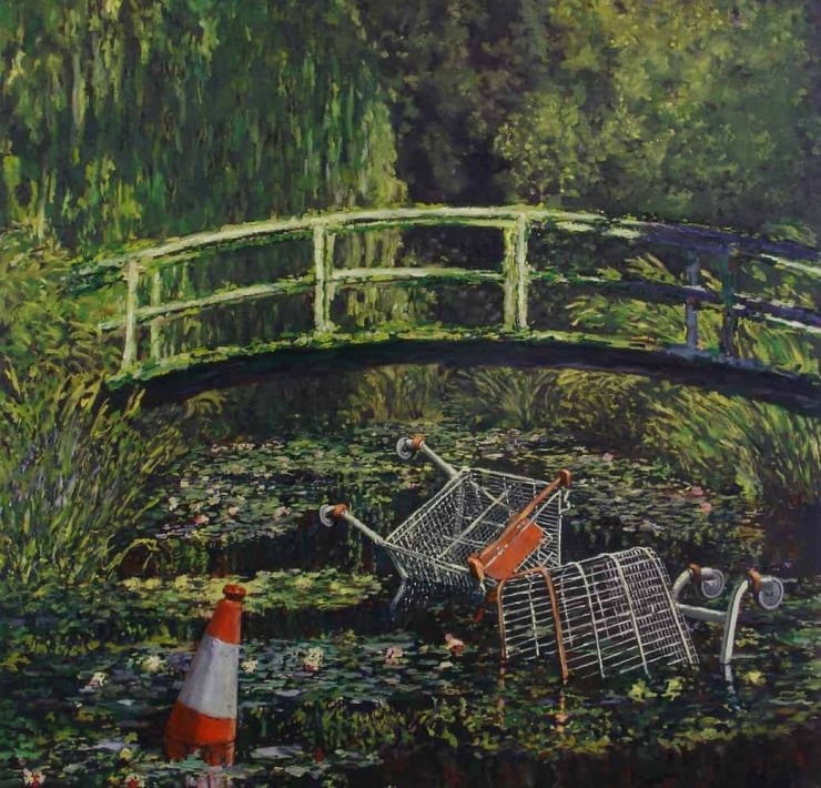 Show me the Monet from Banksy Greatest Hits: 2002-2008