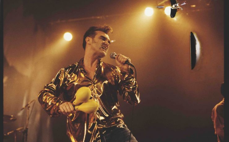 Morrissey shot by Kevin Cummins