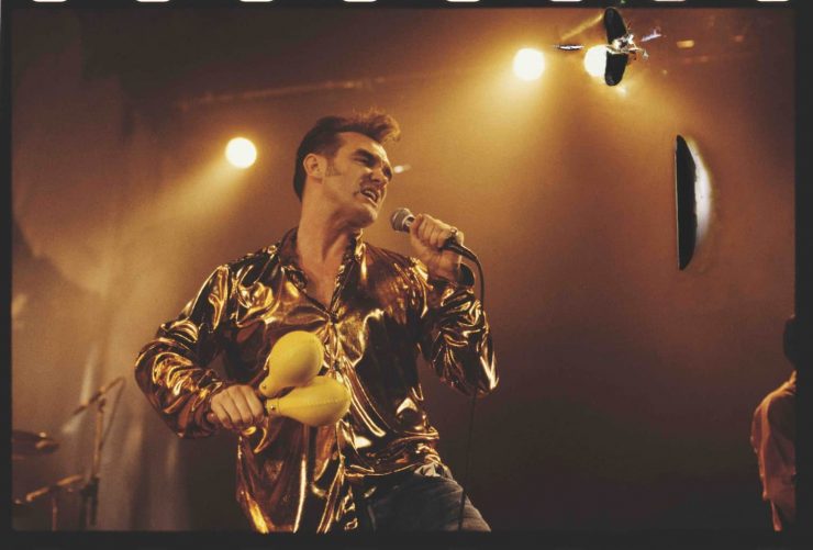 Morrissey shot by Kevin Cummins