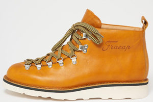 M120 Scarponcino Vaccheta Yellow Leather Boots
