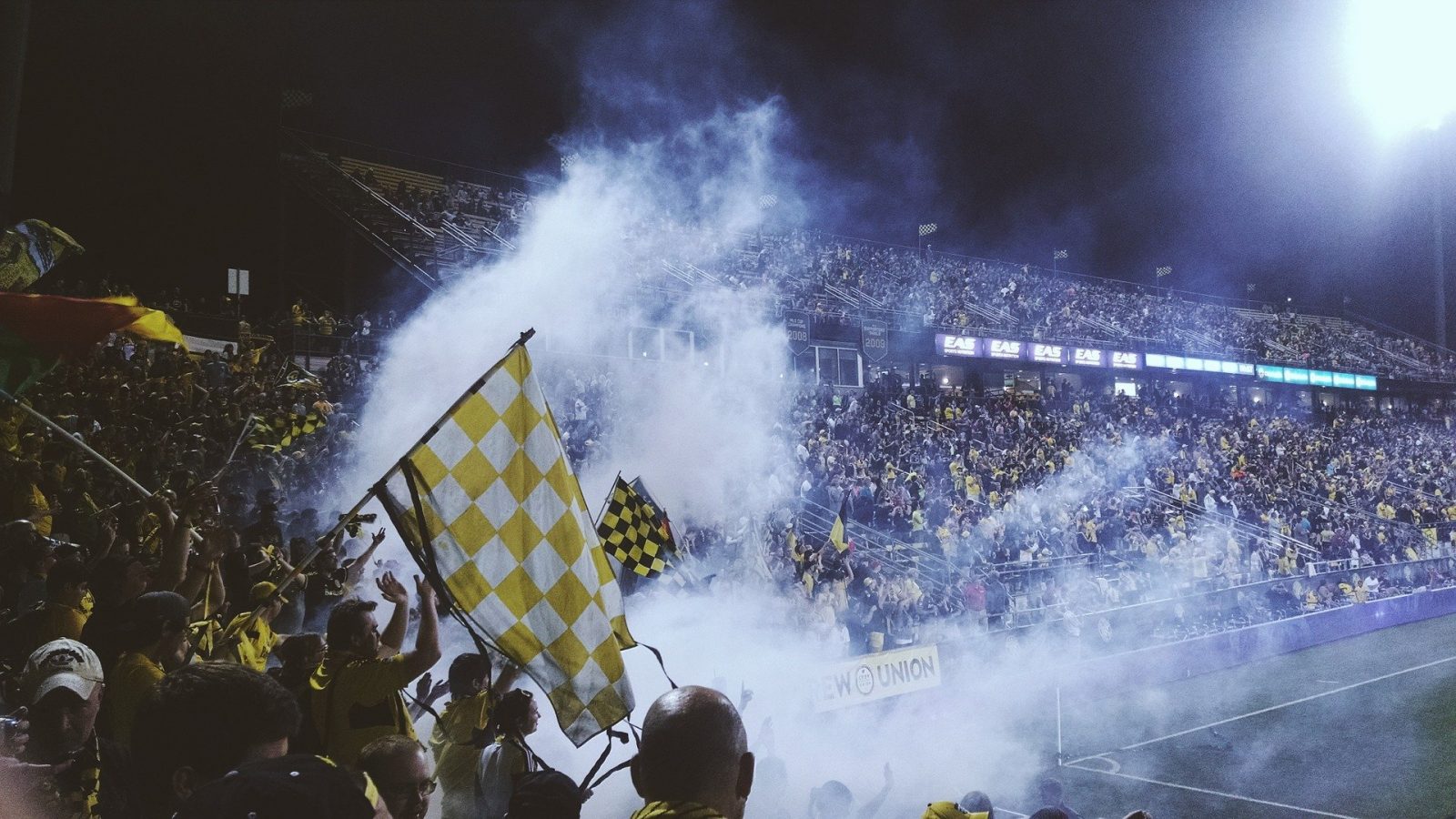 European football stadium