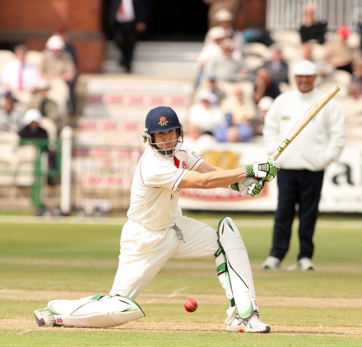 luke sutton batting for Lancashire