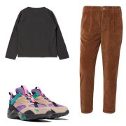 Men's winter clothes montage