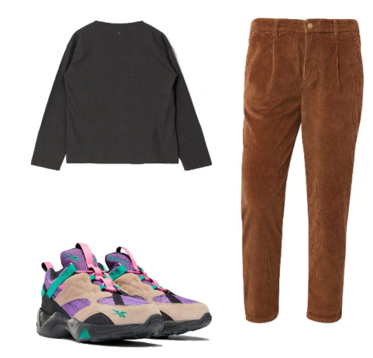 Men's winter clothes montage