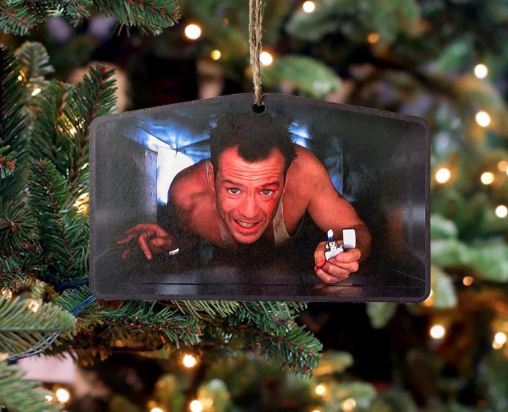 Die Hard Christmas ornament