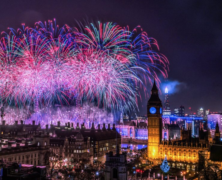 Fireworks over Westminster before politics 2020