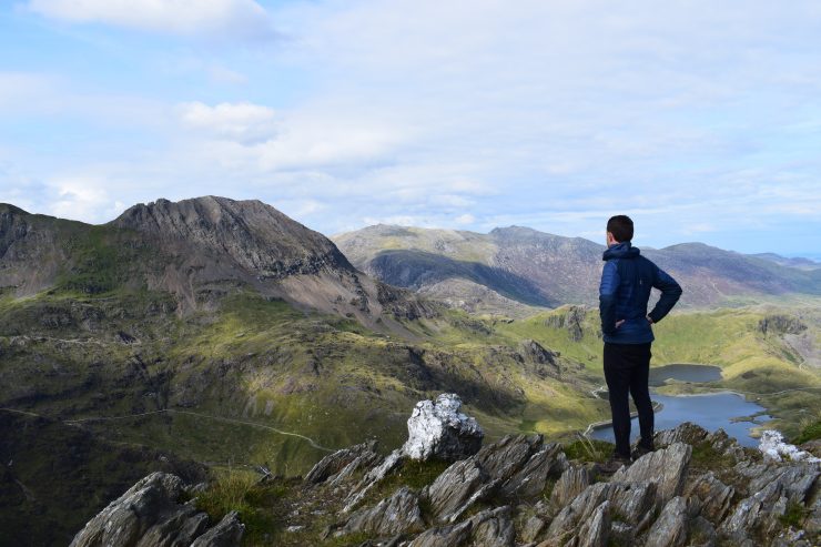 Looking to Crib Goch, Snowdonia