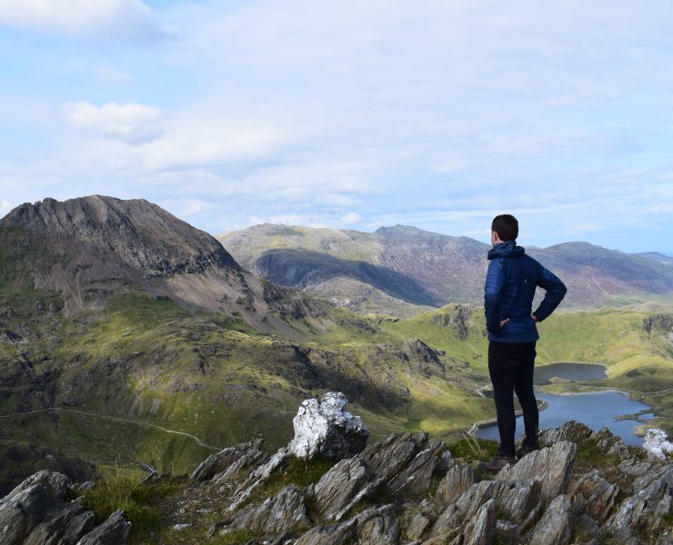Looking to Crib Goch, Snowdonia