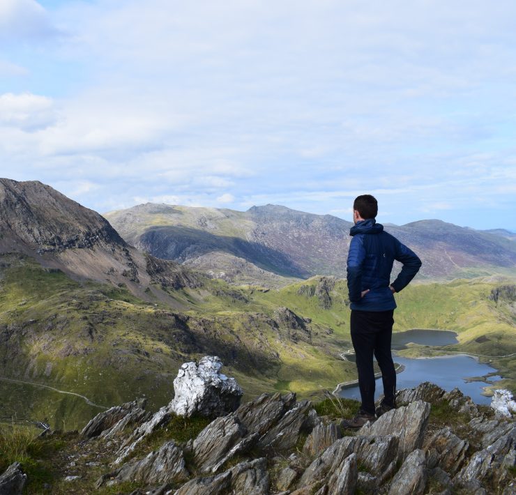 Looking to Crib Goch, Snowdonia