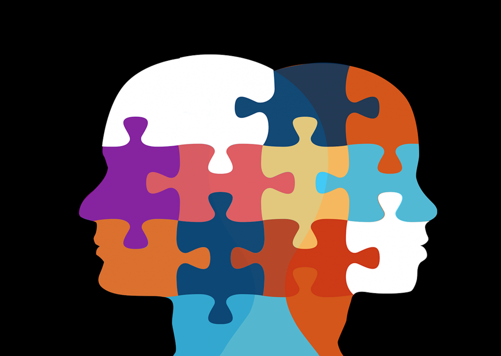 jigsaw pieces of a mind