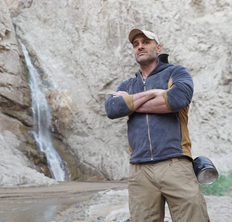 Ed Stafford posing for the camera