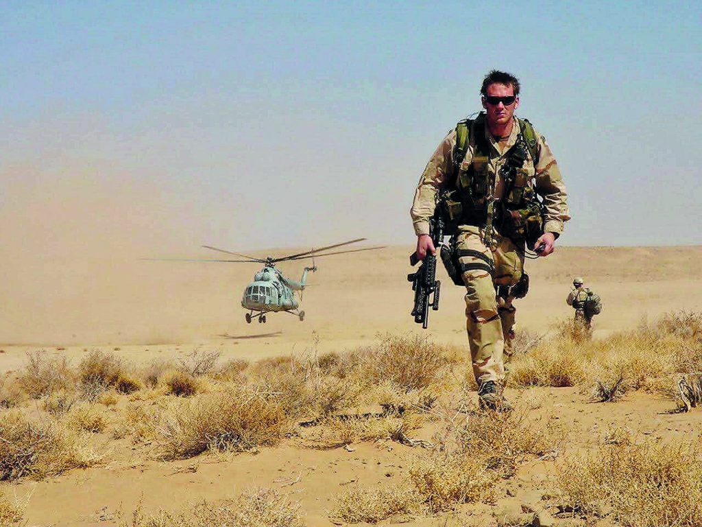 Jason Fox in Afghanistan
