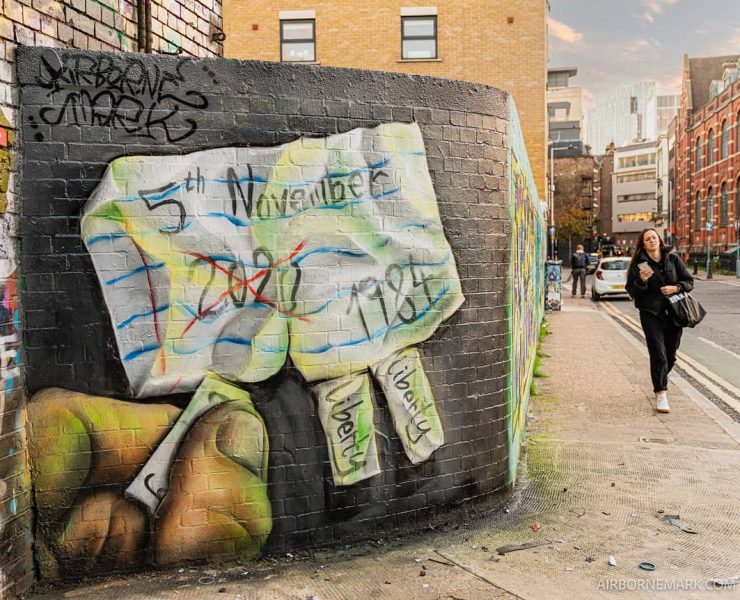 lockdown graffiti in the UK