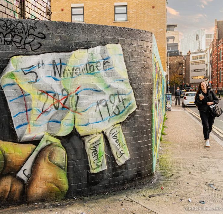 lockdown graffiti in the UK